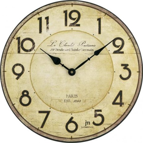 Designové nástěnné hodiny 21415 Lowell 34cm