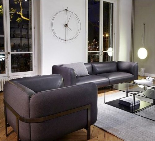 Designové nástěnné hodiny Nomon Barcelona N 100cm
