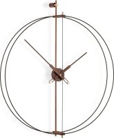 Designové nástěnné hodiny Nomon Barcelona Premium Black 103cm