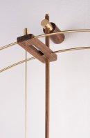 Designové nástěnné hodiny Nomon Barcelona Premium Gold 103cm