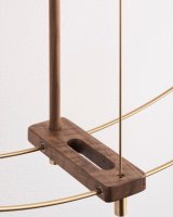 Designové nástěnné hodiny Nomon Barcelona Premium Gold 103cm