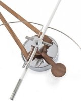 Designové nástěnné hodiny Nomon Cris white 70cm