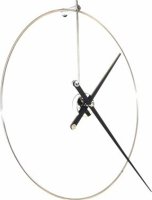 Designové nástěnné hodiny Nomon New Anda L black 100cm