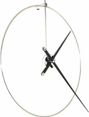 Designové nástěnné hodiny Nomon New Anda L black 100cm