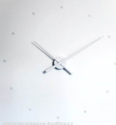 Designové nástěnné hodiny NOMON OJ bílé 80cm