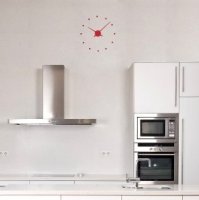 Designové nástěnné hodiny NOMON OJ bílé 80cm