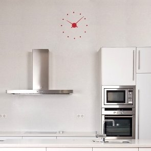 Designové nástěnné hodiny NOMON OJ bílé 80cm