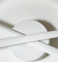 Designové nástěnné hodiny NOMON OJ bílé 80cm