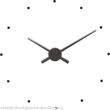 Designové nástěnné hodiny NOMON OJ černé 50cm