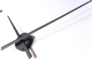 Designové nástěnné hodiny NOMON OJ černé 50cm