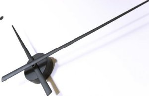 Designové nástěnné hodiny NOMON OJ černé 80cm