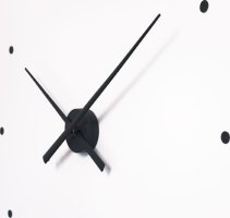 Designové nástěnné hodiny NOMON OJ černé 80cm