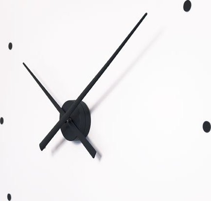 Designové nástěnné hodiny NOMON OJ černé 80cm