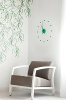 Designové nástěnné hodiny NOMON OJ červené 50cm
