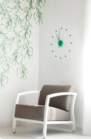 Designové nástěnné hodiny NOMON OJ grafitové 50cm