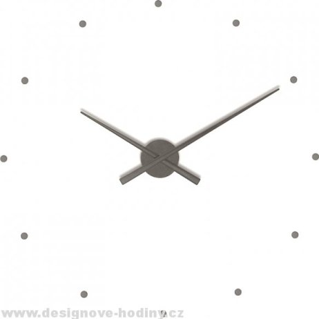 Designové nástěnné hodiny NOMON OJ grafitové 80cm