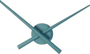 Designové nástěnné hodiny NOMON OJ mořská zelenomodrá 80cm
