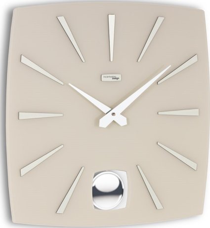 Designové nástěnné kyvadlové hodiny I198TL IncantesimoDesign 40cm