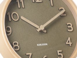 Designové nástěnné/stolní hodiny KA5875MG Karlsson 18cm