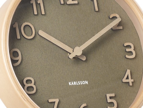 Designové nástěnné/stolní hodiny KA5875MG Karlsson 18cm