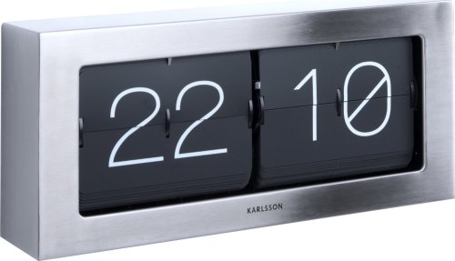 Designové nástěnné/stolní překlápěcí hodiny 5642ST Karlsson 37cm