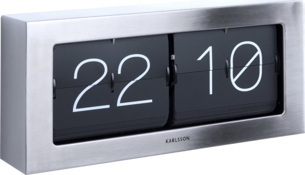 Designové nástěnné/stolní překlápěcí hodiny 5642ST Karlsson 37cm