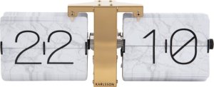 Designové překlápěcí hodiny KA5956WH Karlsson 36cm