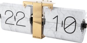 Designové překlápěcí hodiny KA5956WH Karlsson 36cm