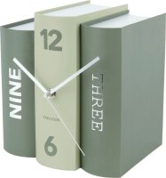 Designové stolní hodiny 5756GR Karlsson 20cm