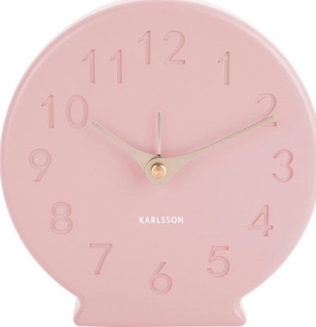 Designové stolní hodiny 5770PI Karlsson 14cm