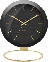 Designové stolní hodiny 5832BK Karlsson 25cm
