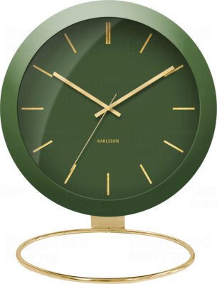 Designové stolní hodiny 5832GR Karlsson 25cm