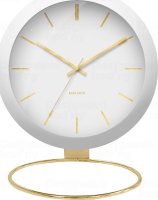Designové stolní hodiny 5832WH Karlsson 25cm