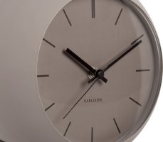 Designové stolní hodiny 5858GY Karlsson 25cm