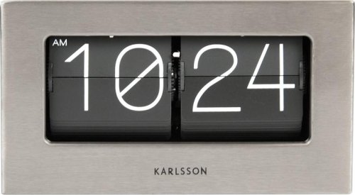 Designové stolní překlápěcí hodiny 5620ST Karlsson 21cm