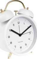 Designový budík 5711WH Karlsson 21cm