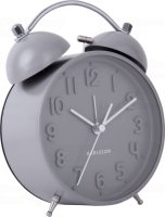 Designový budík 5784GY Karlsson 16cm