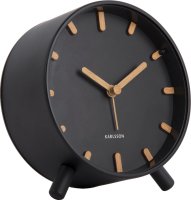 Designový budík 5943BK Karlsson 11cm