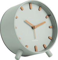 Designový budík 5943GR Karlsson 11cm