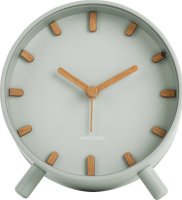 Designový budík 5943GR Karlsson 11cm