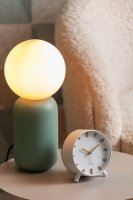 Designový budík 5943WH Karlsson 11cm