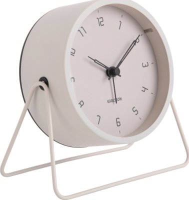 Designový budík 5952WG Karlsson 13cm