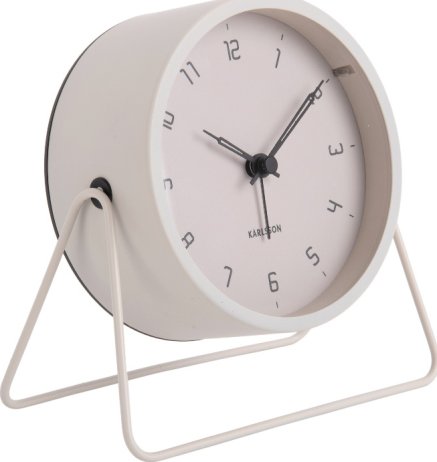 Designový budík 5952WG Karlsson 13cm