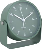 Designový budík 5989GR Karlsson 12cm