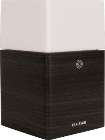 Designový digitální budík/hodiny s LED osvětlením 5798BK Karlsson 16cm