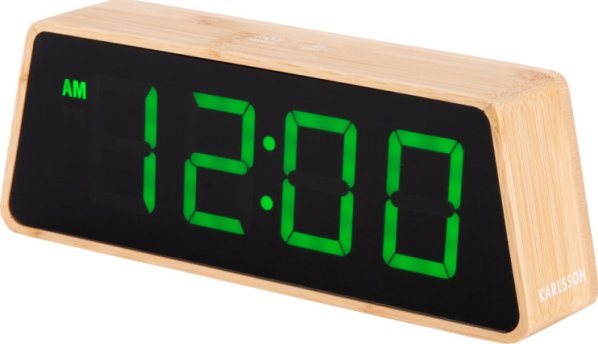 Designový LED budík - hodiny 5931 Karlsson 19cm