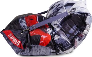 Designový sedací vak 189x140 Prague s popruhy