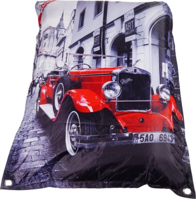 Designový sedací vak 189x140 Prague s popruhy