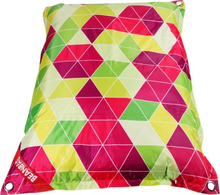 Designový sedací vak 189x140 Triangle s popruhy