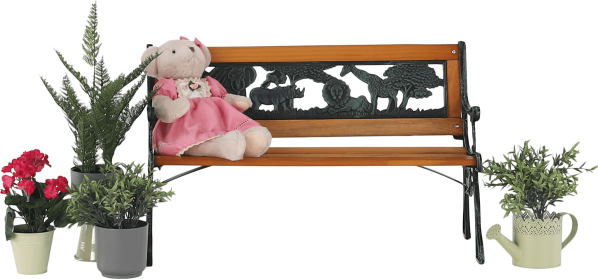 Zahradní lavička Animals